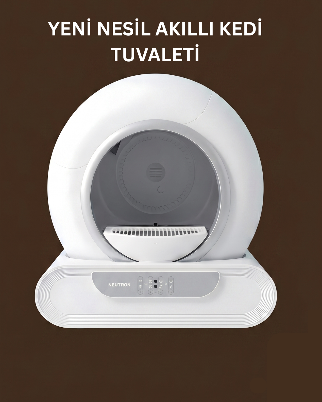 Yeni Nesil Akıllı Kedi Tuvaleti