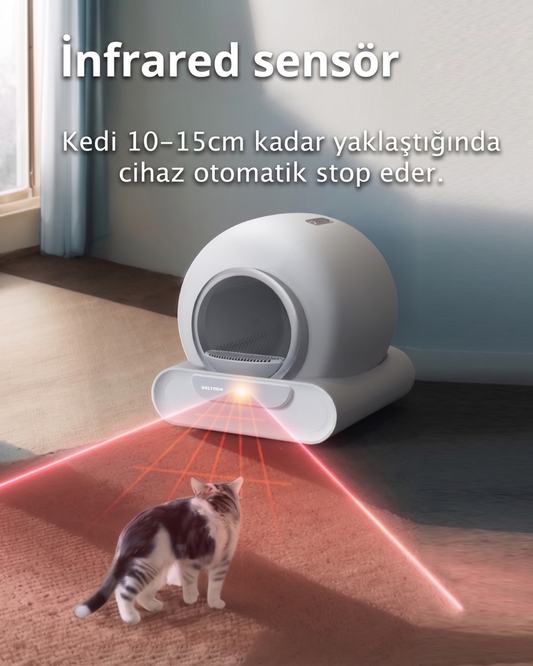 Yeni Nesil Akıllı Kedi Tuvaleti