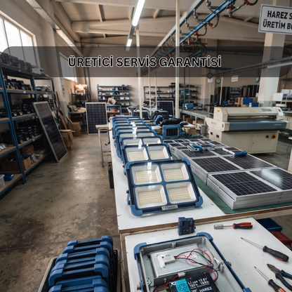 Güçlendirilmiş Solar LED Projektör